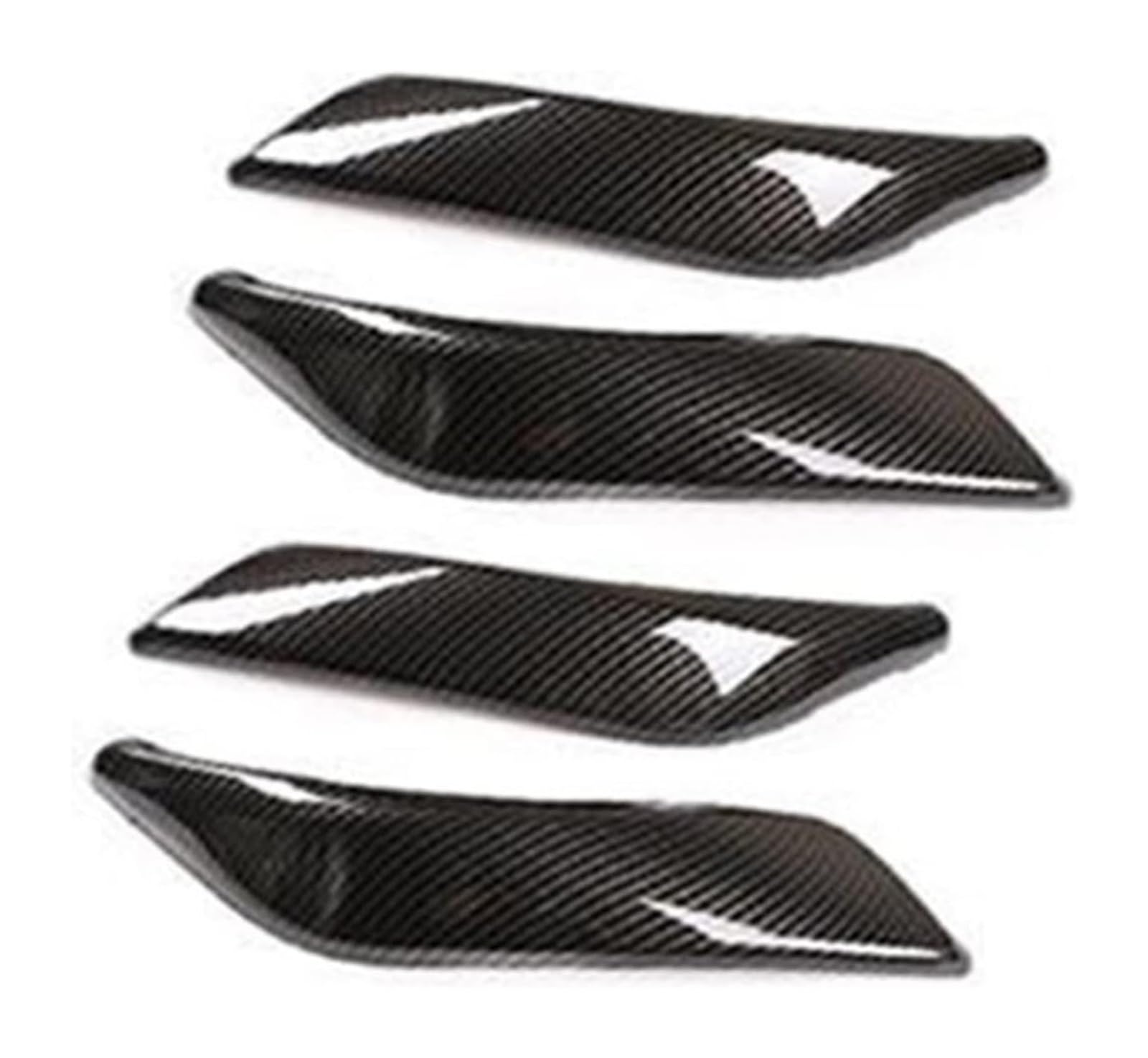 Auto Innen Türgriff Für A&UDI A4 B9 2017–2019 A5 2017–2018 4-teiliges Auto-Innentür-Armlehnen-Panel-Trim-Abdeckungs-Haltegriff-Zubehör(4 Pieces) von YADLIUASA