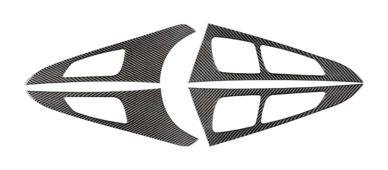 Auto Innen Türgriff Für A&UDI A6L C7 2011–2018 Innentürgriff-Panel-Abdeckung Formteil Auto-Styling-Aufkleber Türzuziehgriff-Verkleidung(Handle Panel) von YADLIUASA