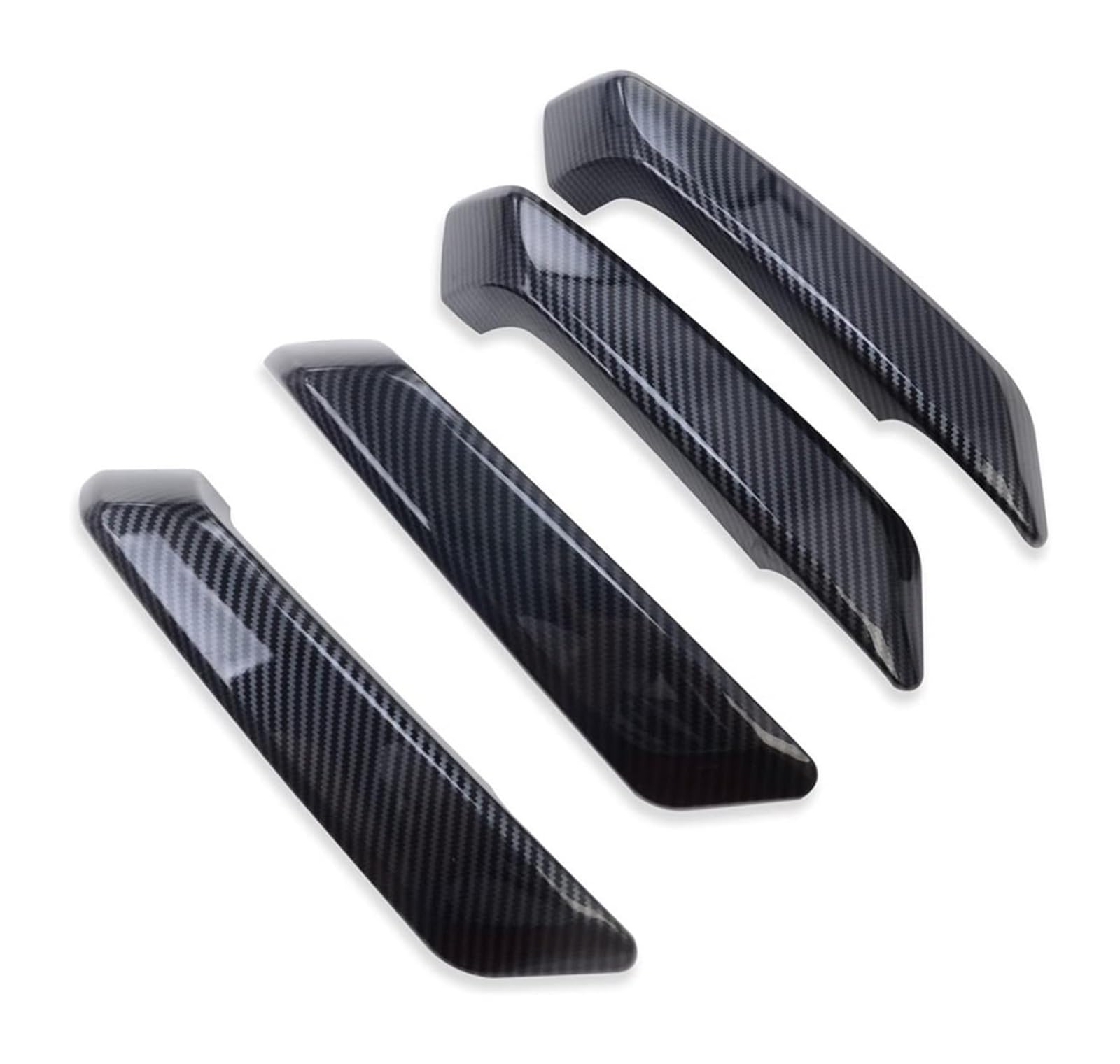 Auto Innen Türgriff Für A&UDI Q5 2018 2019 2020 Auto Innentür Armlehne Griffabdeckung Verkleidung Innenzubehör(Carbon Fiber Style) von YADLIUASA