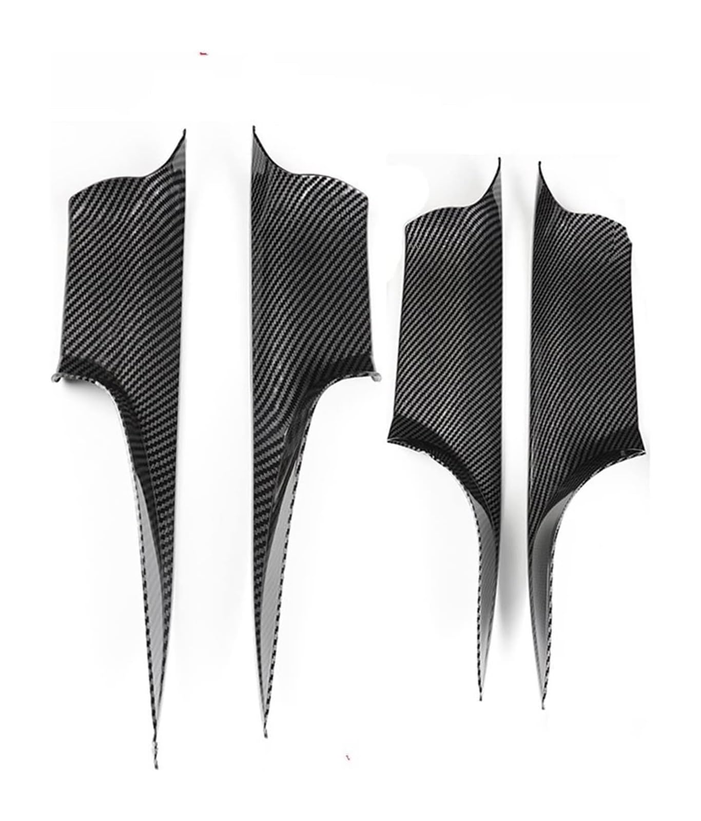 Auto Innen Türgriff Für B&MW 1 2 Serie F20 F21 F22 F23 2012-2018 ABS Auto Innentür Armlehne Griff Abdeckung Trim Aufkleber Zubehör(Carbon Pattern) von YADLIUASA