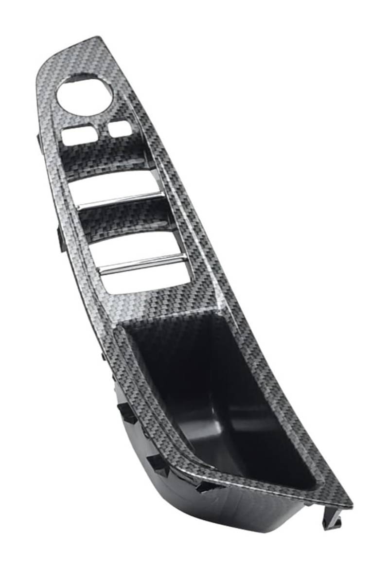 Auto Innen Türgriff Für B&MW 3 4 Serie 3GT F30 F32 F34 2013–2018, Auto-Innentürgriffverkleidung, Türschüssel-Aufkleber, Dekorationsverkleidung(Carbon-4pcs,RHD) von YADLIUASA