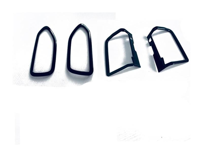 Auto Innen Türgriff Für B&MW 3 4 Serie F30 F35 F32 F34 2012–2016 Auto-Innentürverkleidung Haltegriff Armlehne Schutzhülle Verkleidung(Balck Ac) von YADLIUASA