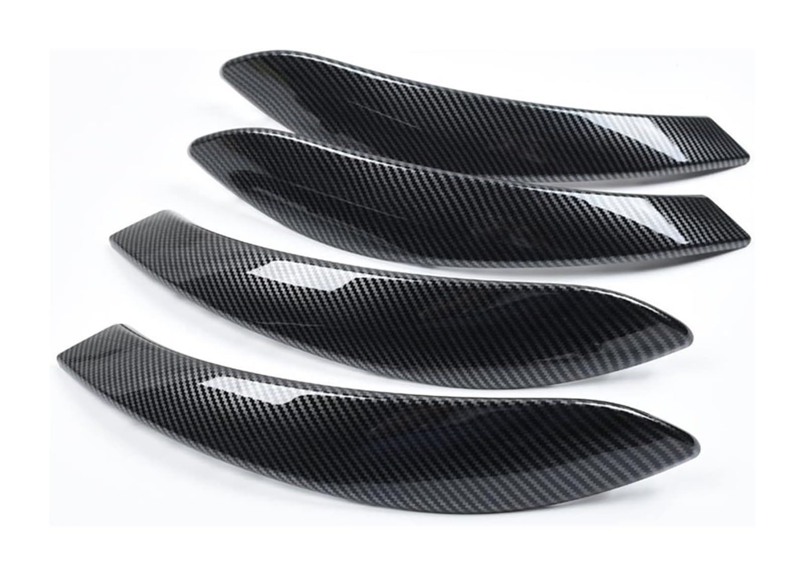 Auto Innen Türgriff Für B&MW 3 4 Serie F30 F80 F31 F32 F33 F34 F35 F36 2013–2018 Auto-Innentür-Zuggriff Äußere Abdeckungsverkleidung(Carbon Fiber 4pcs Set) von YADLIUASA