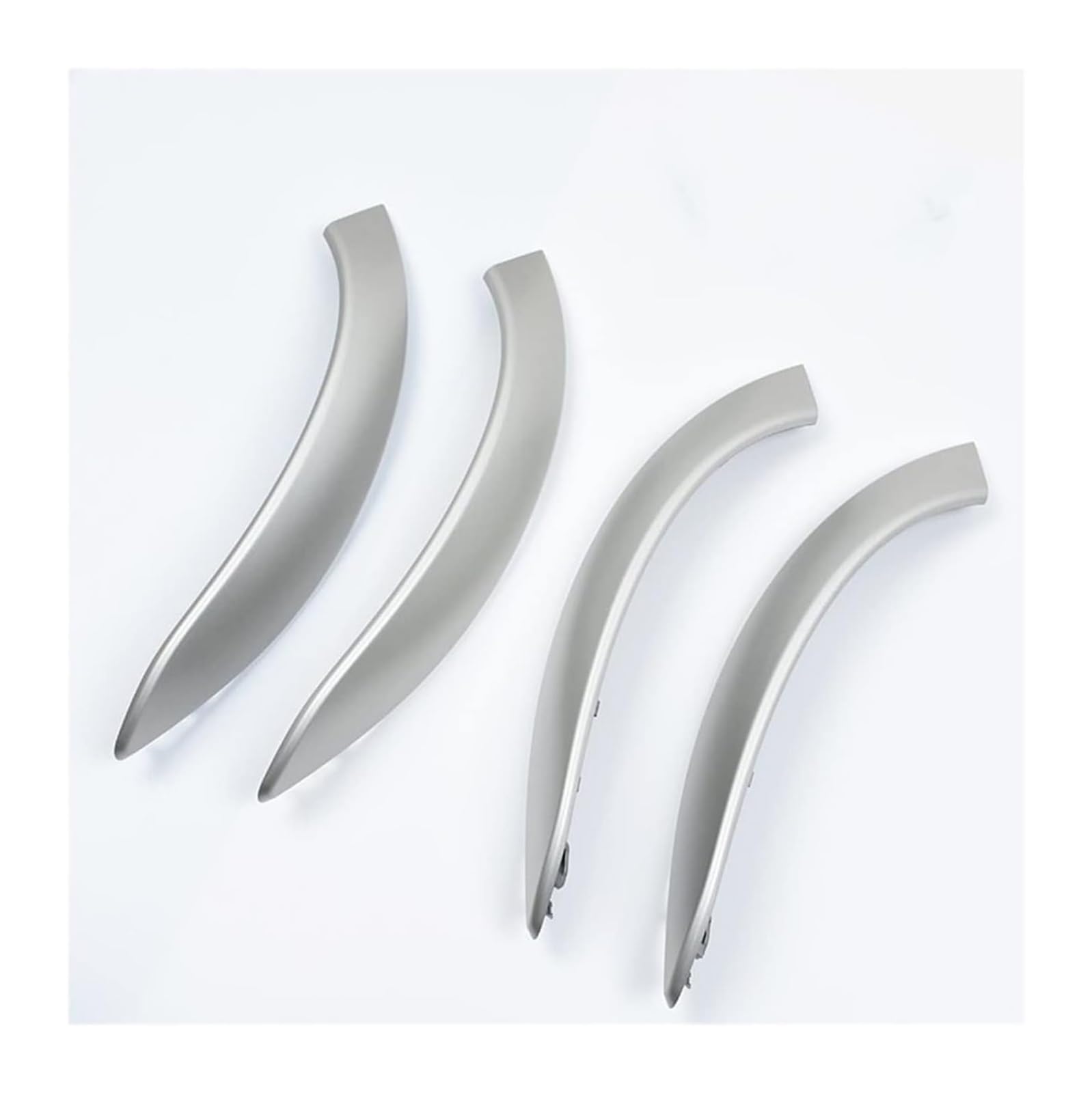 Auto Innen Türgriff Für B&MW 3 4 Serie F30 F80 F31 F32 F33 F34 F35 F36 2013–2018 Auto-Innentür-Zuggriff Äußere Abdeckungsverkleidung(Silver 4pcs Set) von YADLIUASA