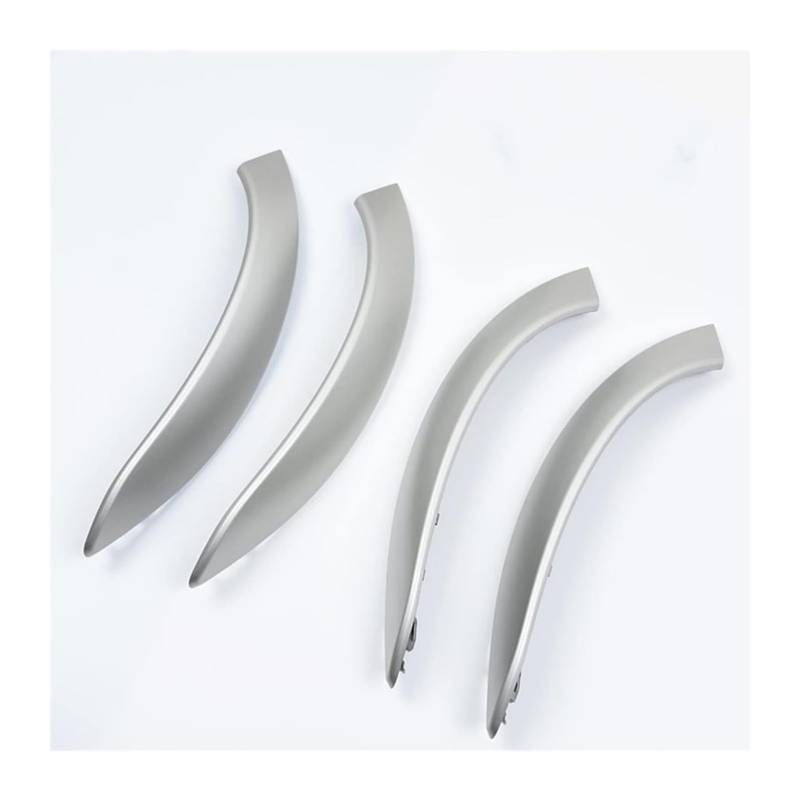 Auto Innen Türgriff Für B&MW 3 4 Serie F30 F80 F31 F32 F33 F34 F35 F36 2013–2018 Auto-Innentür-Zuggriff Äußere Abdeckungsverkleidung(Silver 4pcs Set) von YADLIUASA