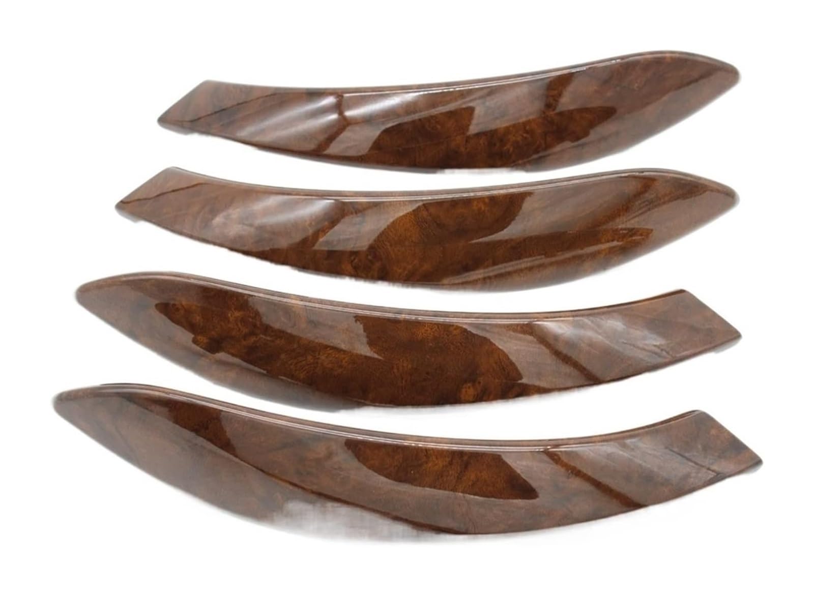 Auto Innen Türgriff Für B&MW 3 4 Serie F30 F80 F31 F32 F33 F34 F35 F36 2013–2018 Auto-Innentür-Zuggriff Äußere Abdeckungsverkleidung(Walnut,4psc) von YADLIUASA