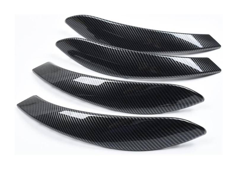 Auto Innen Türgriff Für B&MW 3 4 Serie F30 F80 F31 F32 F33 F34 F35 F36 2013–2018 Auto-Innentür-Zuggriff-Verkleidung(Carbon Fiber 4pcs Set) von YADLIUASA