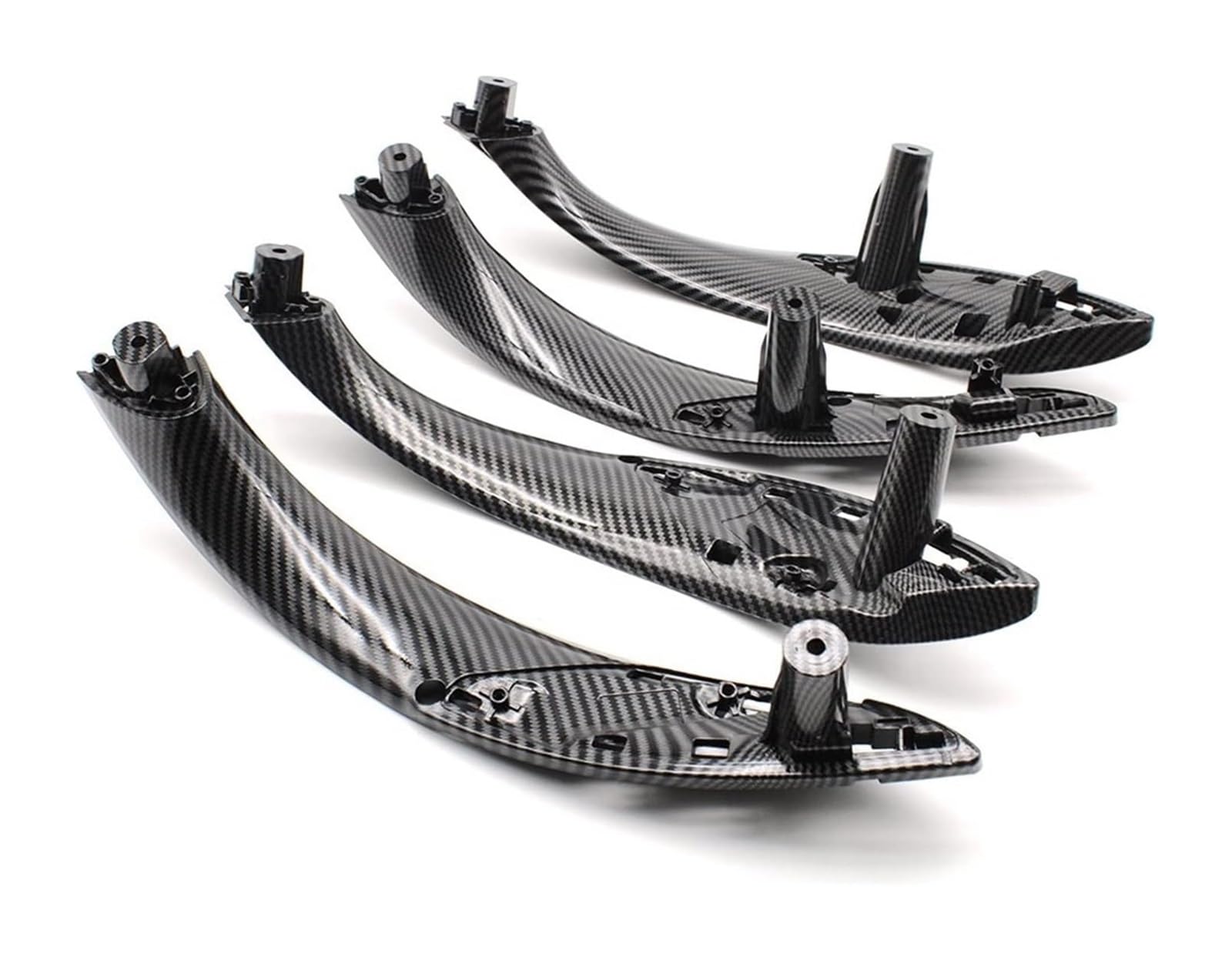 Auto Innen Türgriff Für B&MW 3S 4S M3 M4 F30 F34 F36 F32 F33 F80 F82 F83 316d 318d 320d 320i 325d Auto Innentürgriff Pull Trim Abdeckung(Carbon 4pcs Set) von YADLIUASA