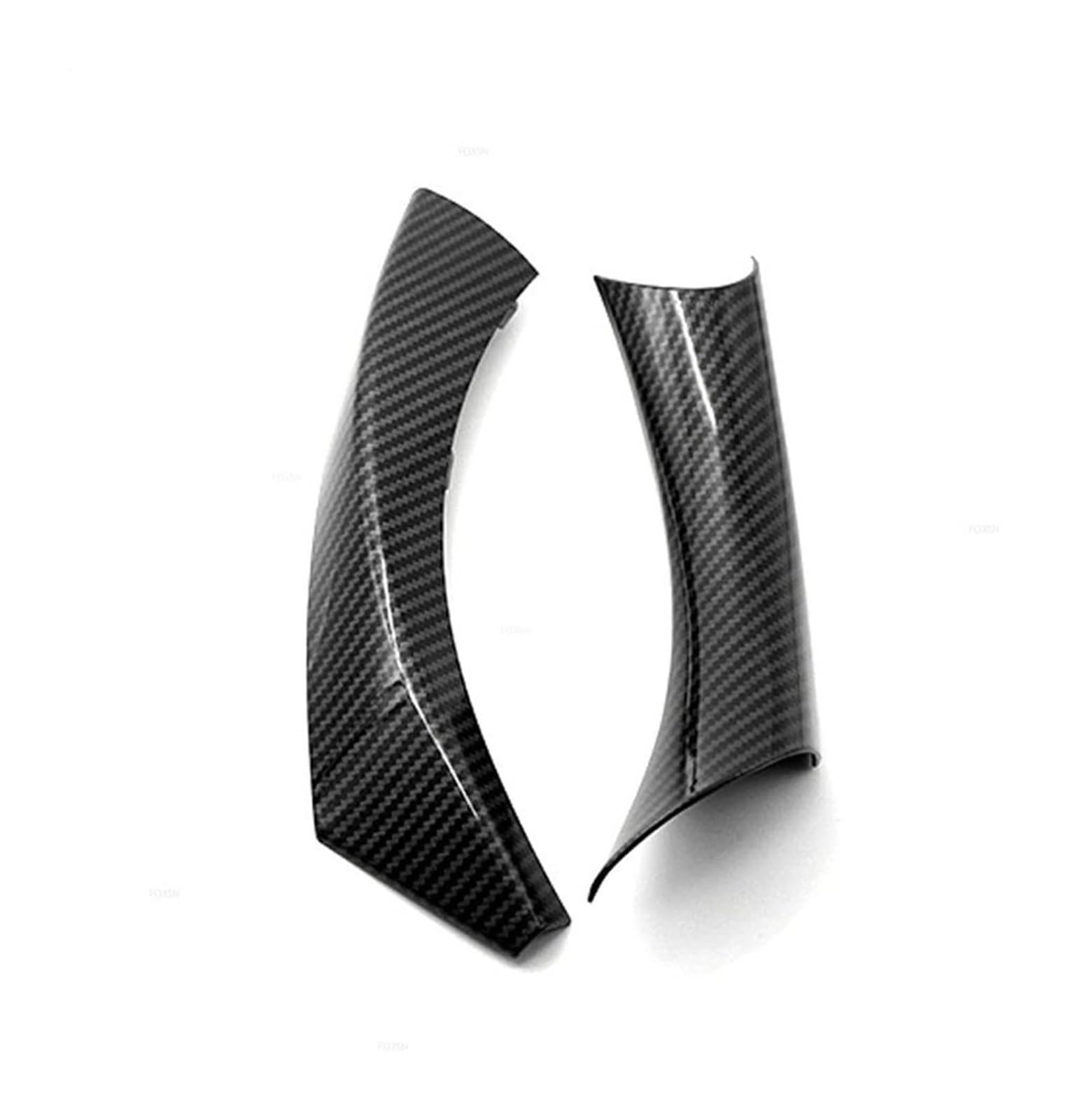 Auto Innen Türgriff Für B&MW 3er E90 E91 2004–2012 ABS-Panel Haltearmlehne Schutzabdeckung Innentür-Zuggriffverkleidung(Carbon,Left) von YADLIUASA