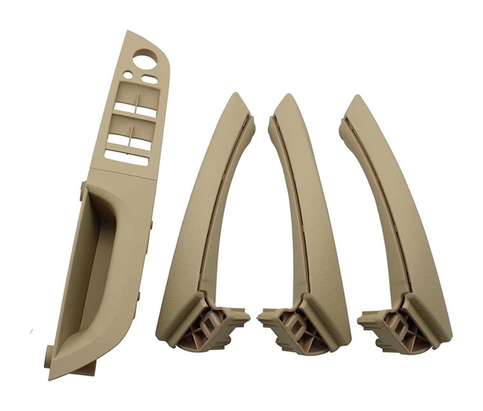 Auto Innen Türgriff Für B&MW 3er E90 E91 316i 318i 320i 325i 328i 2004–2012 LHD Linke Fahrertür-Armlehne Innengriff Kompletter Satz(Beige,35.5 High-end) von YADLIUASA