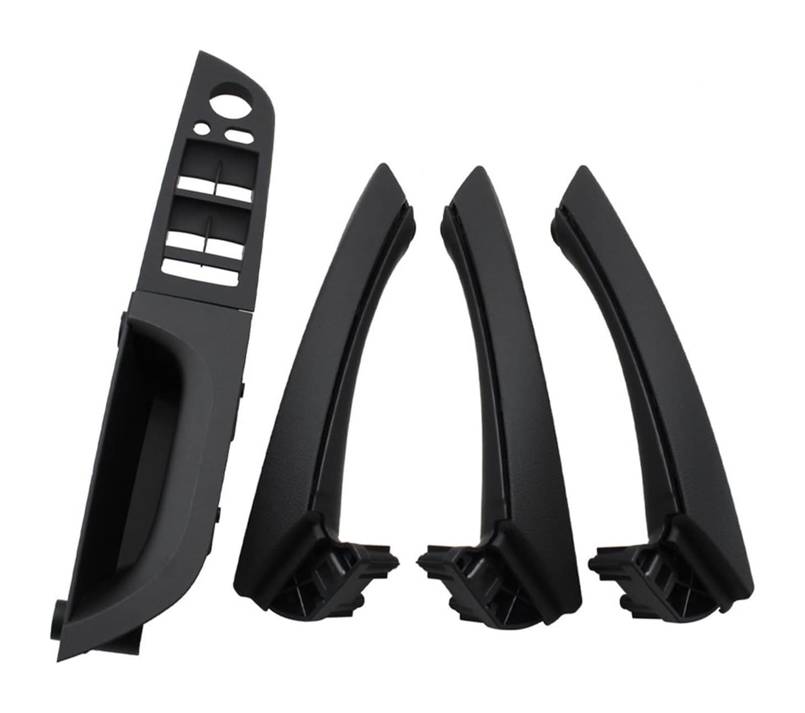 Auto Innen Türgriff Für B&MW 3er E90 E91 316i 318i 320i 325i 328i 2004–2012 LHD Linke Fahrertür-Armlehne Innengriff Kompletter Satz(Black,35.5 Low-end) von YADLIUASA