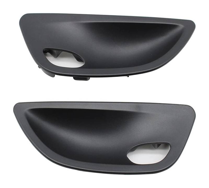 Auto Innen Türgriff Für B&MW 5 Series F10 F11 F18 2010–2017 Links Rechts 2/4 Stück Auto-Innentürgriff-Schüssel-Abdeckungsverkleidung(Black,2pcs Set) von YADLIUASA