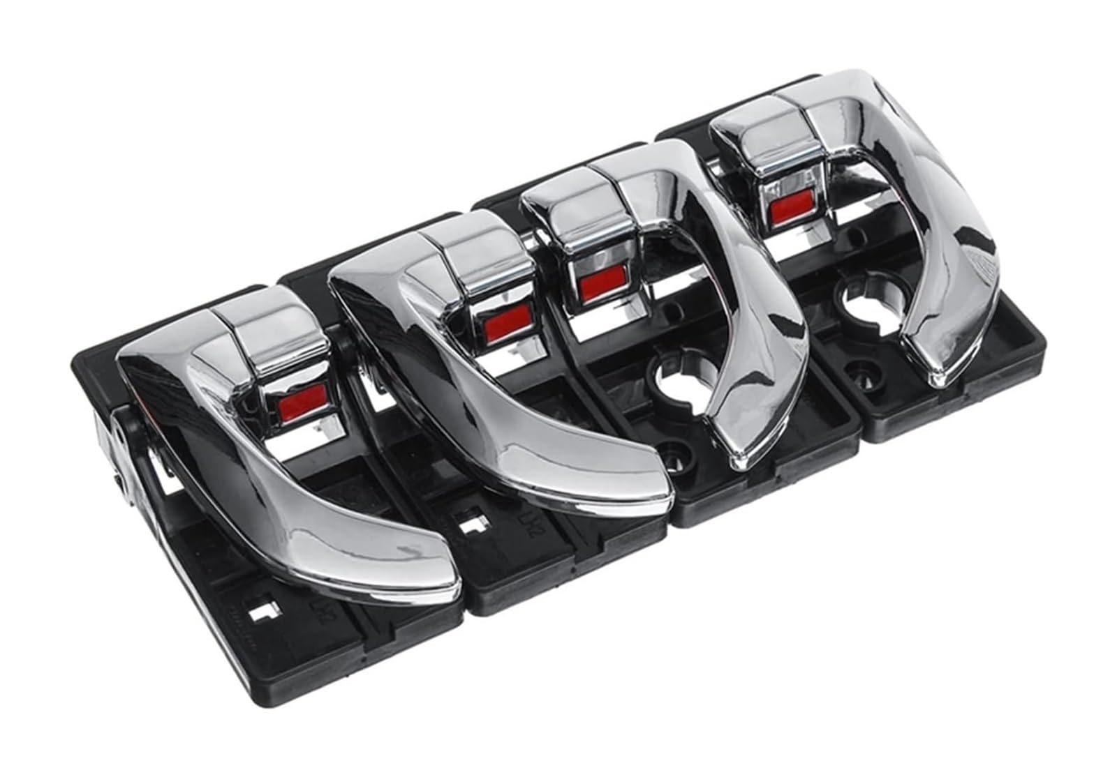 Auto Innen Türgriff Für B&MW 5 Series F10 F11 F18 520 523 525 528 530 2010–2017 LHD Fahrerseite Auto-Innentürgriff-Panel-Abdeckungsverkleidung(Chrome,4PCS) von YADLIUASA