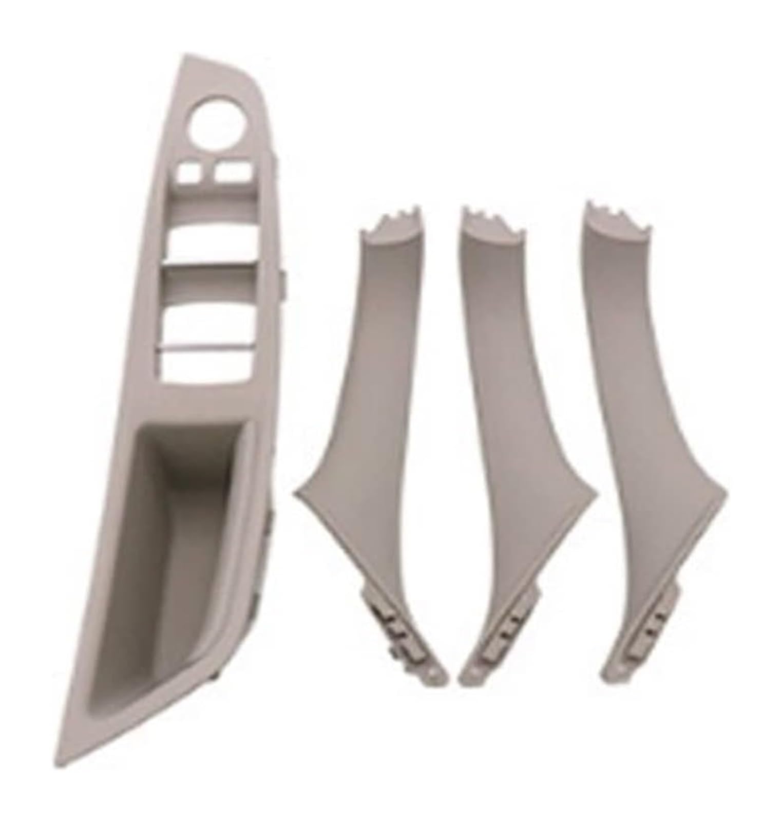 Auto Innen Türgriff Für B&MW 5 Series F10 F11 F18 520 523 525 528 530 2010–2017 LHD Fahrerseite Auto-Innentürgriff-Panel-Abdeckungsverkleidung(Oyster,Set) von YADLIUASA