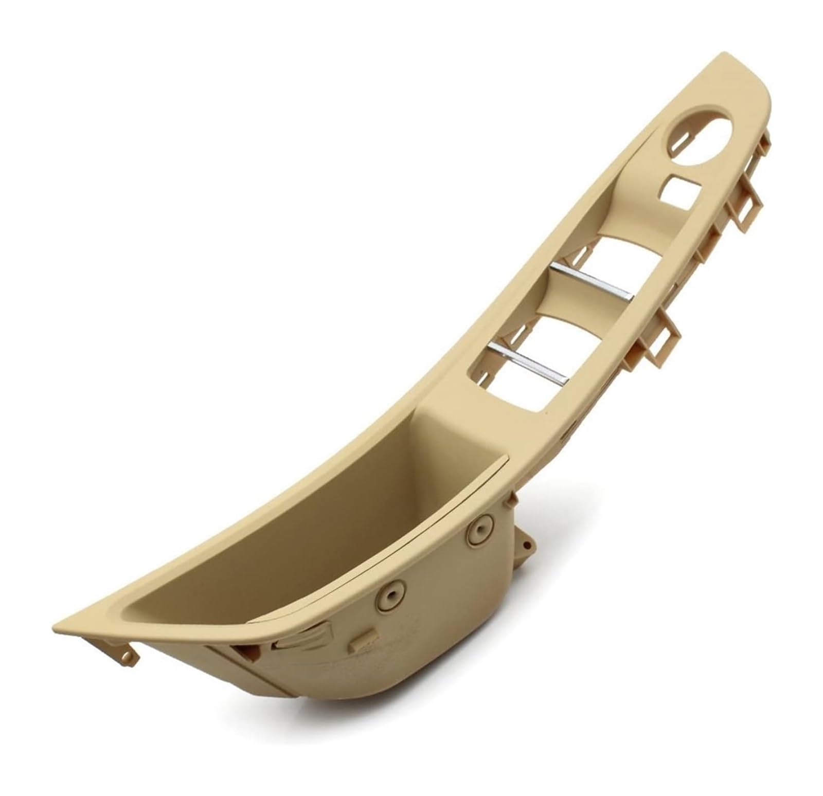Auto Innen Türgriff Für B&MW 5 Series F10 F11 F18 520 523 525 528 530 2010–2017 LHD RHD Innentürgriff Ohne Spiegel Klappknopfverkleidung(Lhd Beige) von YADLIUASA