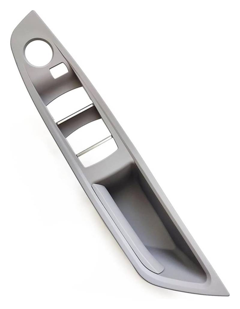 Auto Innen Türgriff Für B&MW 5 Series F10 F11 F18 520 523 525 528 530 2010–2017 LHD RHD Innentürgriff Ohne Spiegel Klappknopfverkleidung(RHD Gray) von YADLIUASA