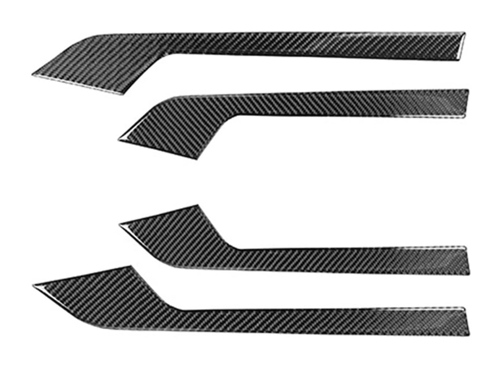 Auto Innen Türgriff Für B&MW 5 Series F10 F11 F18 520i 523i 525i 528i 535i Verbessertes Neues Innentür-Armlehnen-Fensterschalter-Panel-Ziehgriff-Set(B) von YADLIUASA