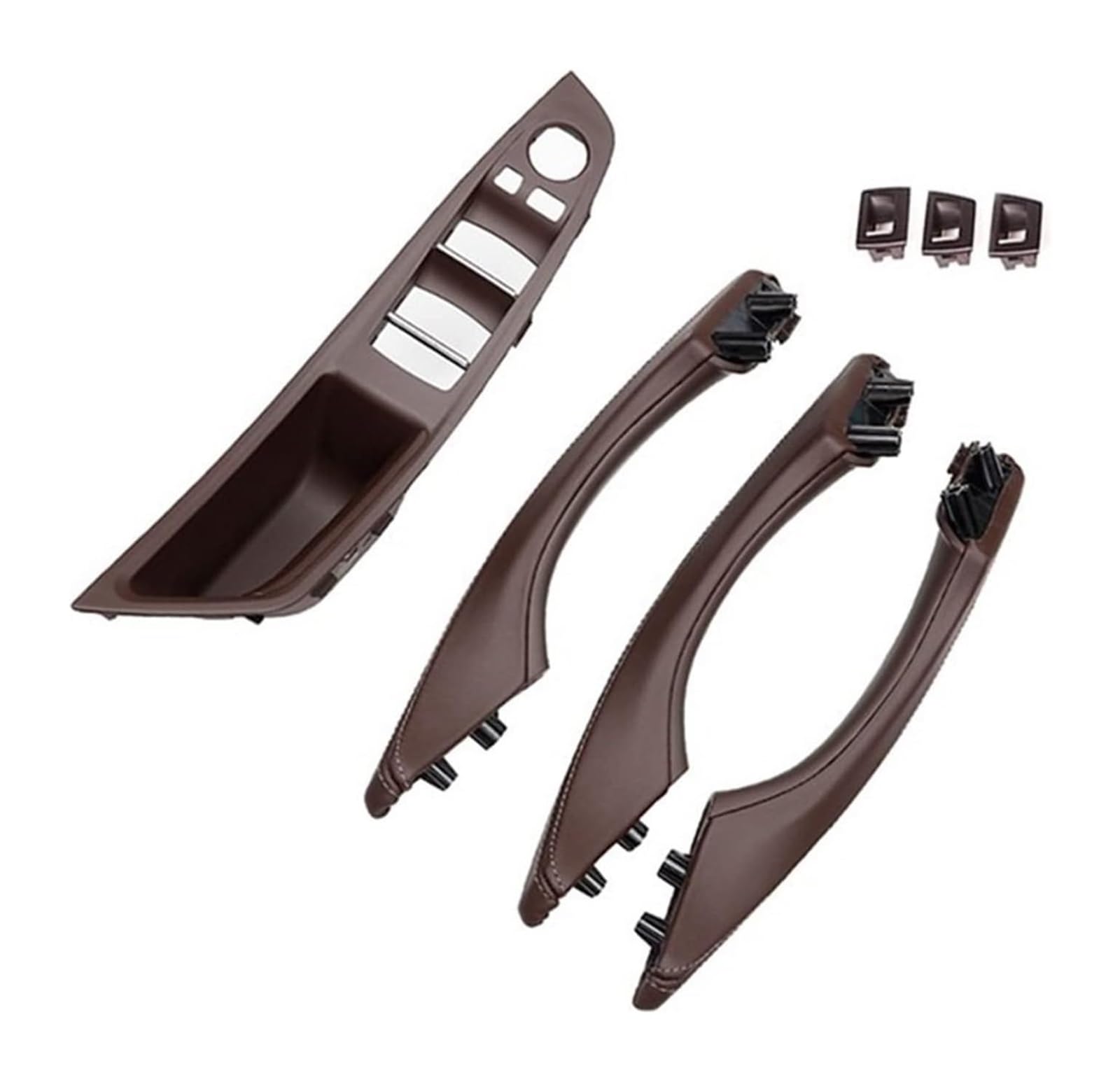 Auto Innen Türgriff Für B&MW 5 Series F10 F11 F18 520i 525i 528i 530i 2010–2017 LHD Armlehne Innentürgriff Montage Panel Pull Trim(Mocha) von YADLIUASA