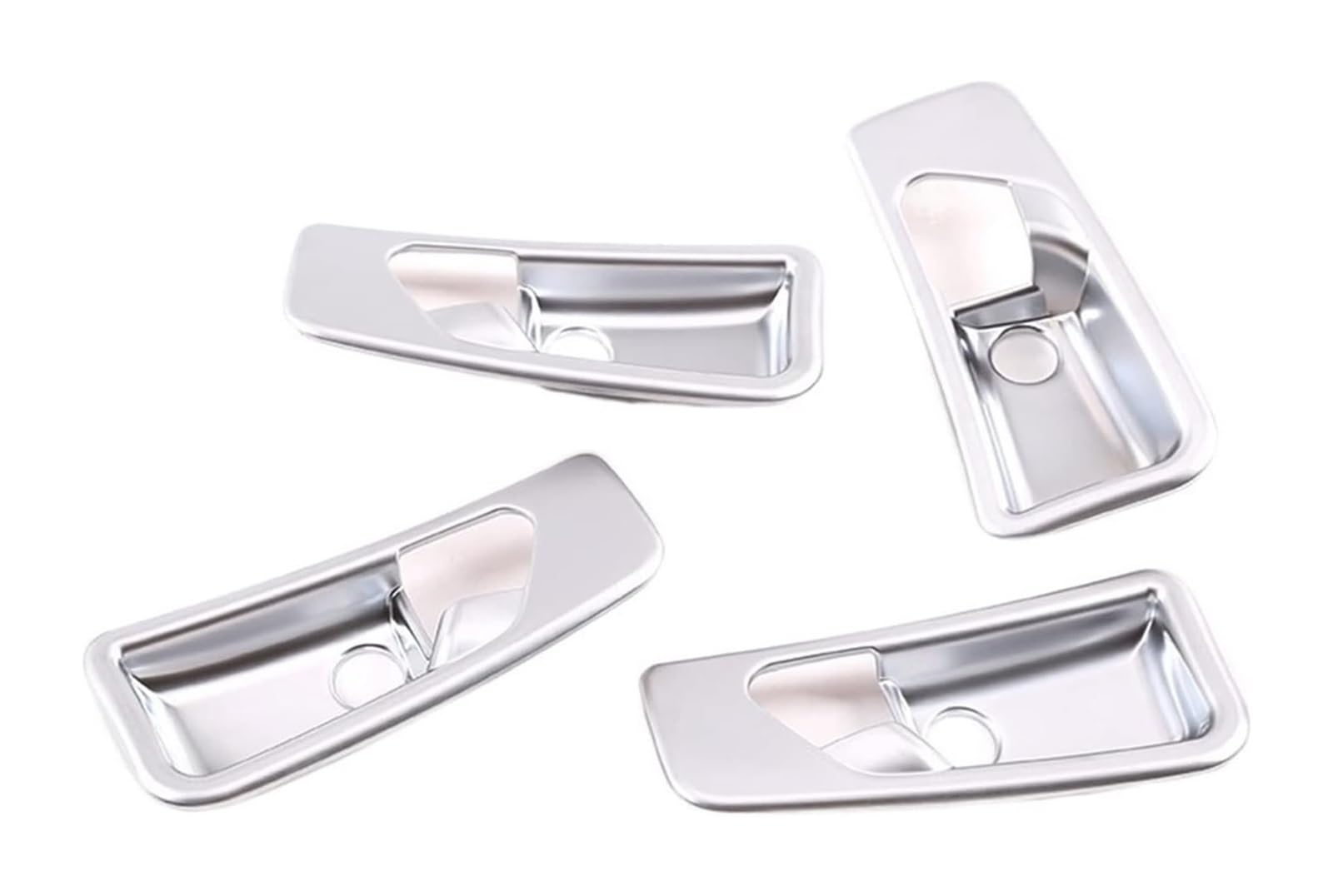 Auto Innen Türgriff Für B&MW 5 Series F10 F18 2010–2016 7 Stück Linker Antrieb LHD Auto-Innentürgriff-Abdeckung Innentür-Zuggriff-Verkleidung(Silver) von YADLIUASA