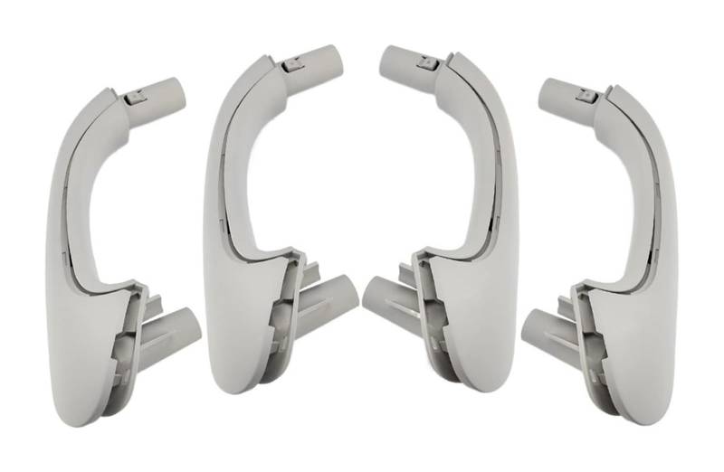 Auto Innen Türgriff Für B&MW 7-Serie F01 F02 730Li 740Li 750Li 760Li Abdeckung Auto Innentürgriffe Innentüren Panel Griffverkleidung(Grey-4pcs) von YADLIUASA