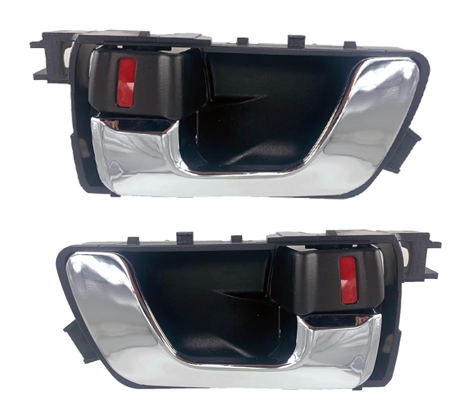 Auto Innen Türgriff Für B&MW E70 E71 E72 X5 X6 LHD RHD 4 Stück Auto-Innentürgriff Innenverkleidung Pull-Abdeckung Armlehne Ersatzverkleidung(Left Right) von YADLIUASA