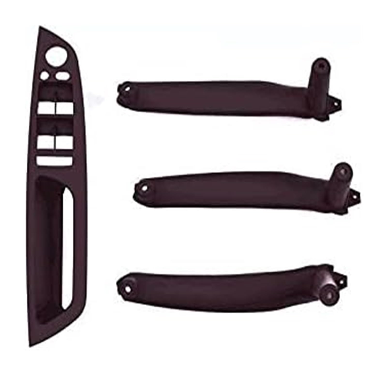 Auto Innen Türgriff Für B&MW E70 E71 X5 X6 Armlehne Auto Links Vorne Fahrersitz LHD Innentürgriff Innenverkleidung Pull Trim Abdeckung(E70-set-mocha) von YADLIUASA