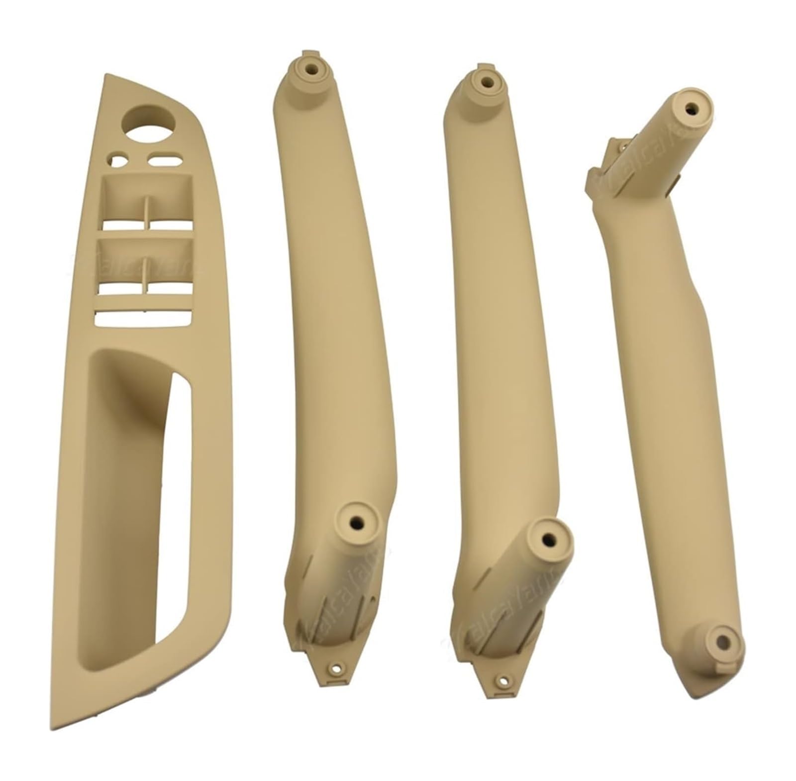 Auto Innen Türgriff Für B&MW E70 X5 2007-2013 E71/E72 X6 2008-2014 Armlehne Auto LHD Innentürgriff Innentür Zuggriff Verkleidung(Beige 4 Pcs) von YADLIUASA