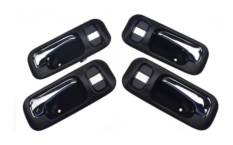 Auto Innen Türgriff Für B&MW E70 X5 2007-2013 E71/E72 X6 2008-2014 Armlehne Auto LHD Innentürgriffabdeckung Innentür-Zuggriffverkleidung(4pcs) von YADLIUASA