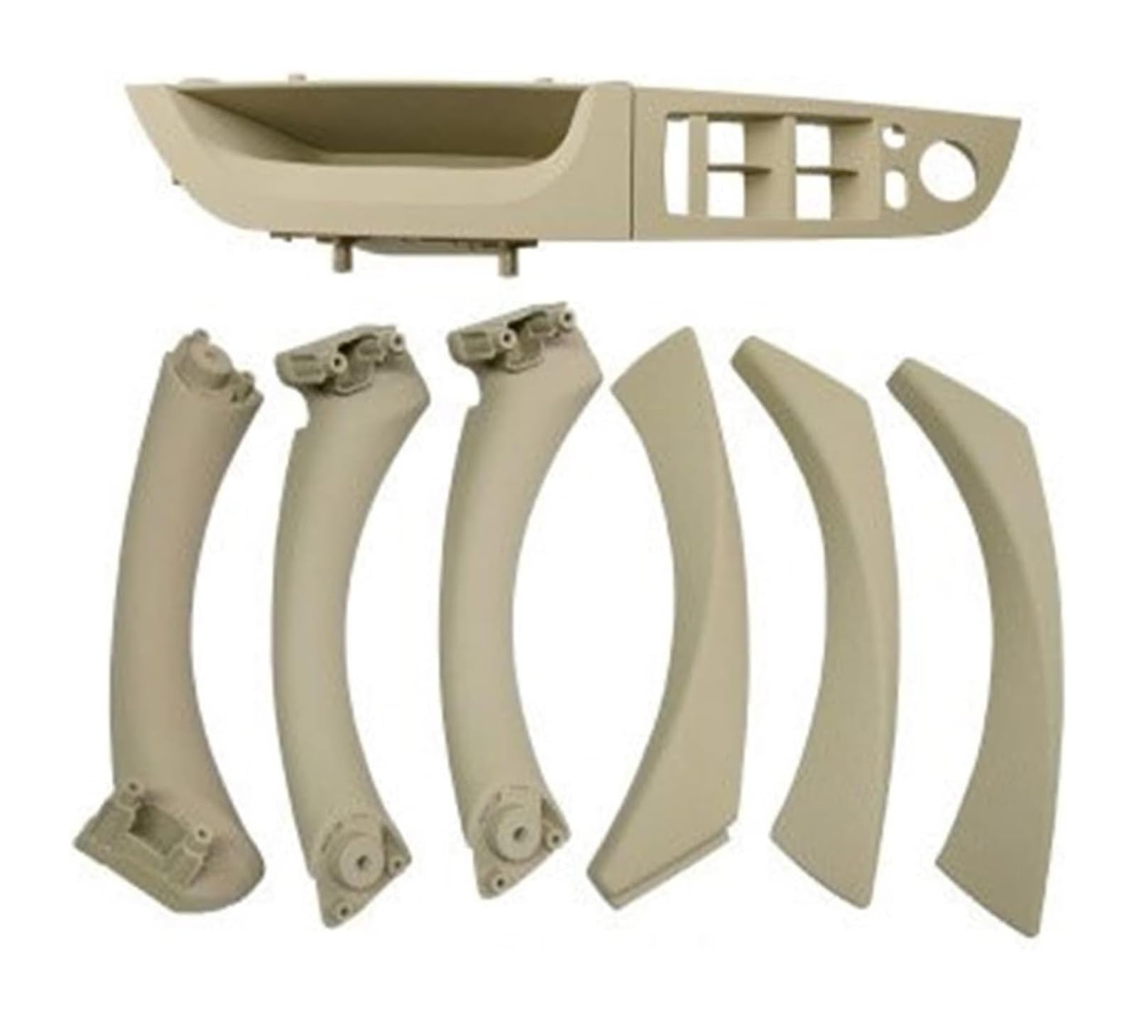 Auto Innen Türgriff Für B&MW E90 E91 3er 2004–2012 LHD RHD Innentürgriff-Panel-Kit Sedan Pull Trim Cover Zubehör Auto Innen Türgriff Für B&MW E90 E91 3er 2004–2012 LHD RHD Innentürgriff-Panel-Kit Sedan Pull Trim Cover Zubehör von YADLIUASA