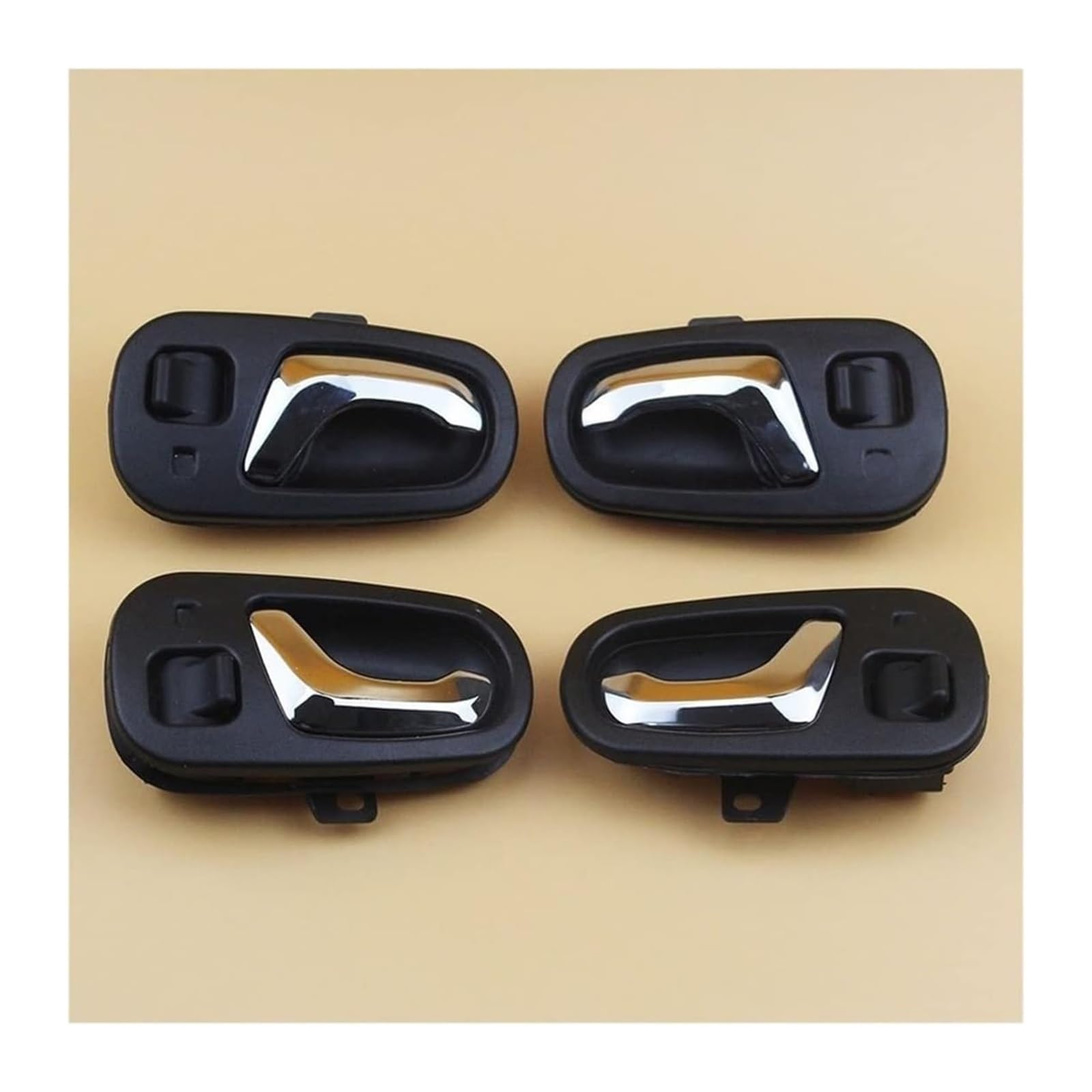 Auto Innen Türgriff Für B&MW F10 F11 F18 520 523 525 528 2010–2017 LHD Auto-Innenpassagiertür-Panel-Griff Innentür-Zuggriff-Verkleidung(4pcs) von YADLIUASA