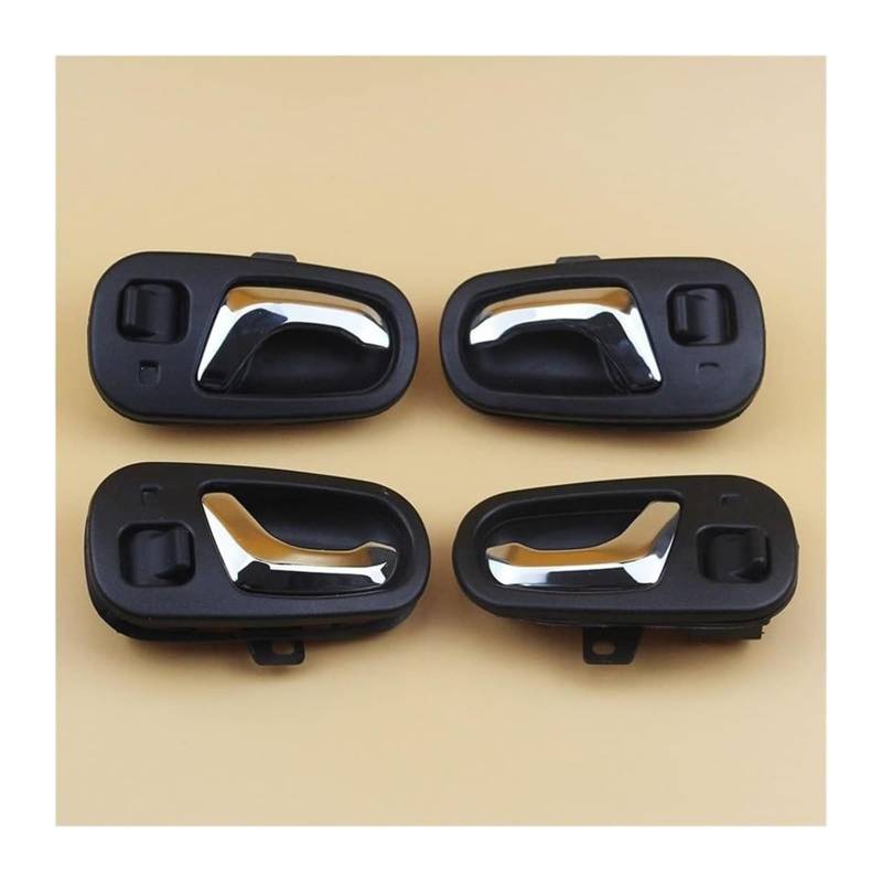 Auto Innen Türgriff Für B&MW F10 F11 F18 520 523 525 528 2010–2017 LHD Auto-Innenpassagiertür-Panel-Griff Innentür-Zuggriff-Verkleidung(4pcs) von YADLIUASA