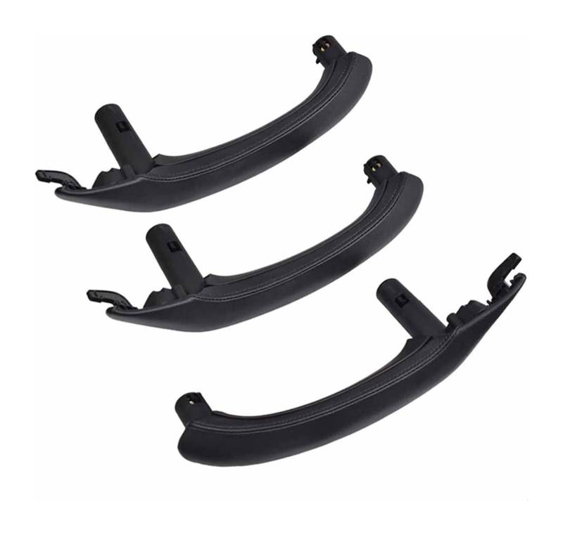 Auto Innen Türgriff Für B&MW X3 X4 F25 F26 2010–2016 Auto-Innenraum-Beifahrertür Links Rechts Zuggriffabdeckungsverkleidung(Black,RHD Set) von YADLIUASA