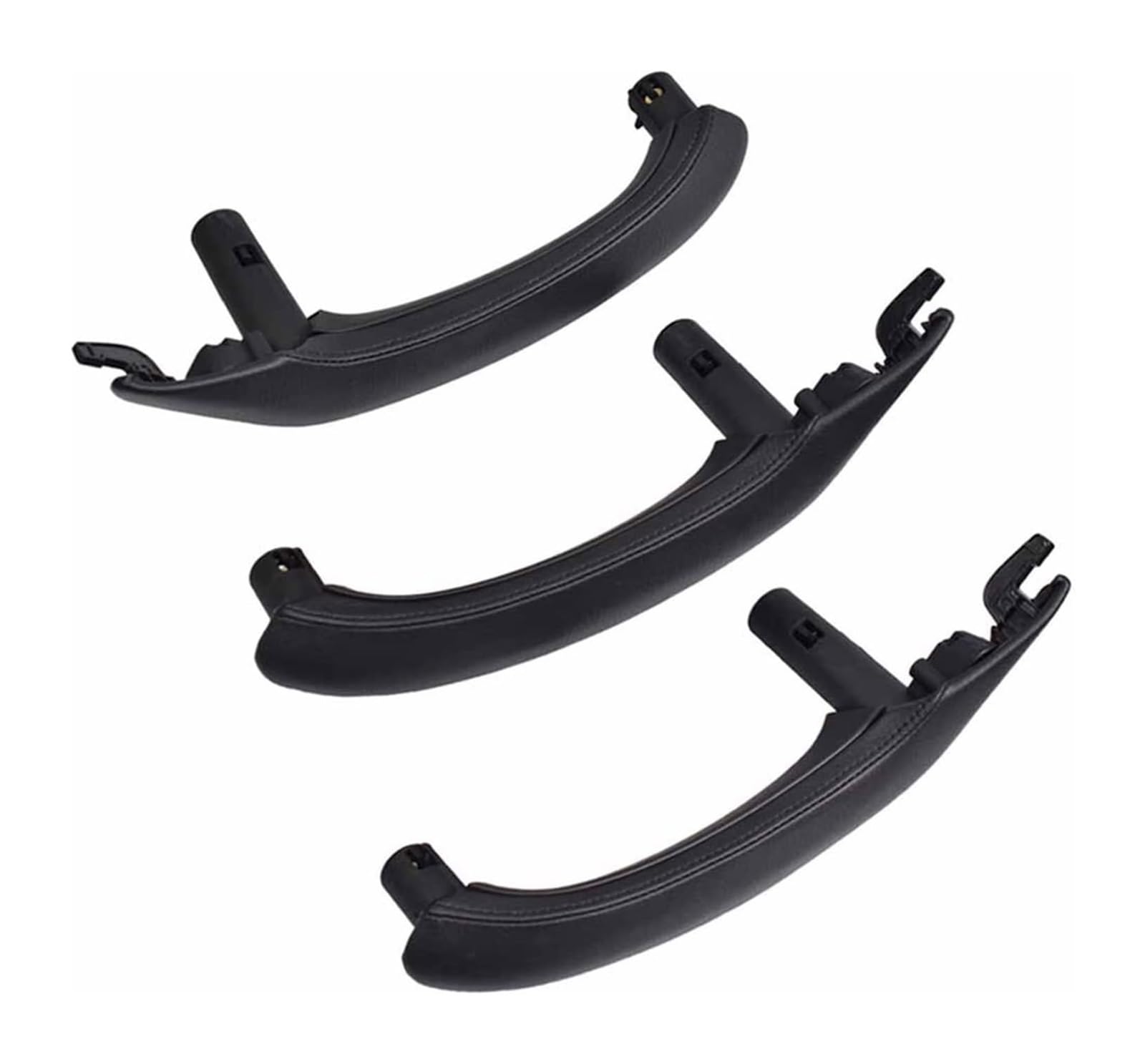 Auto Innen Türgriff Für B&MW X3 X4 F25 F26 2010–2016 Auto-Passagier-Innentür Links Rechts Zuggriff-Abdeckungsverkleidung(Black,LHD Set) von YADLIUASA