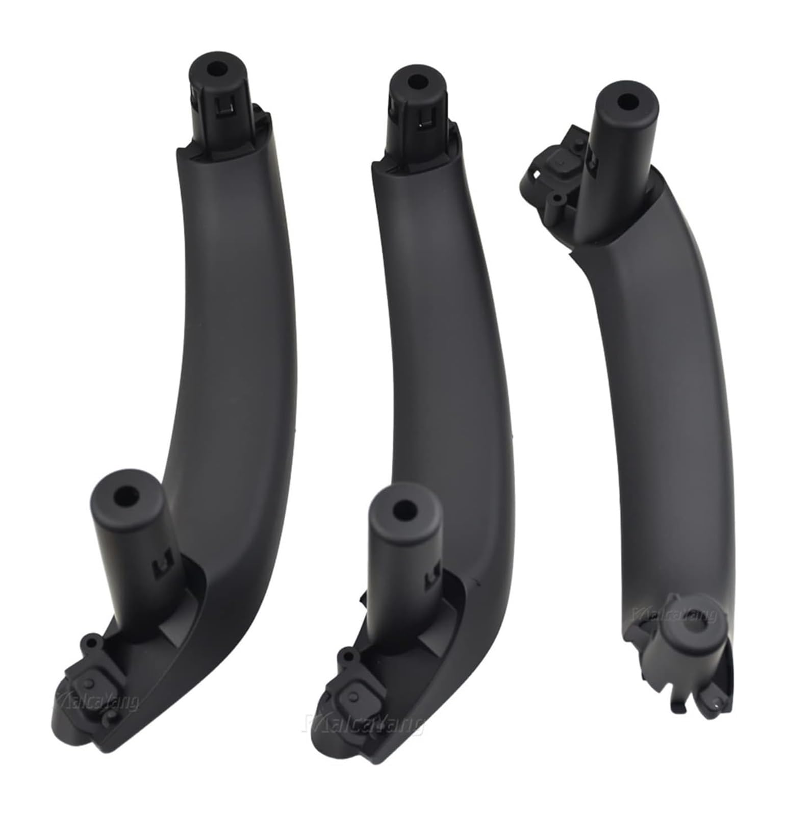 Auto Innen Türgriff Für B&MW X3 X4 F25 F26 2010-2016 LHD Auto Innentür Pull Griff Armlehne Panel Abdeckung Trim Zubehör(Black 3pcs) von YADLIUASA