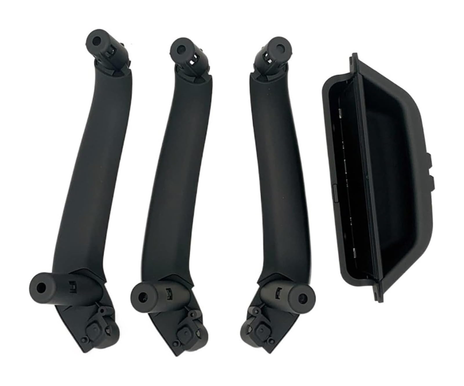 Auto Innen Türgriff Für B&MW X3 X4 F25 F26 2010-2016 RHD LHD Auto Innentürgriff Panel Griff Pull Trim Abdeckung(RHD 4pcs Set Black) von YADLIUASA