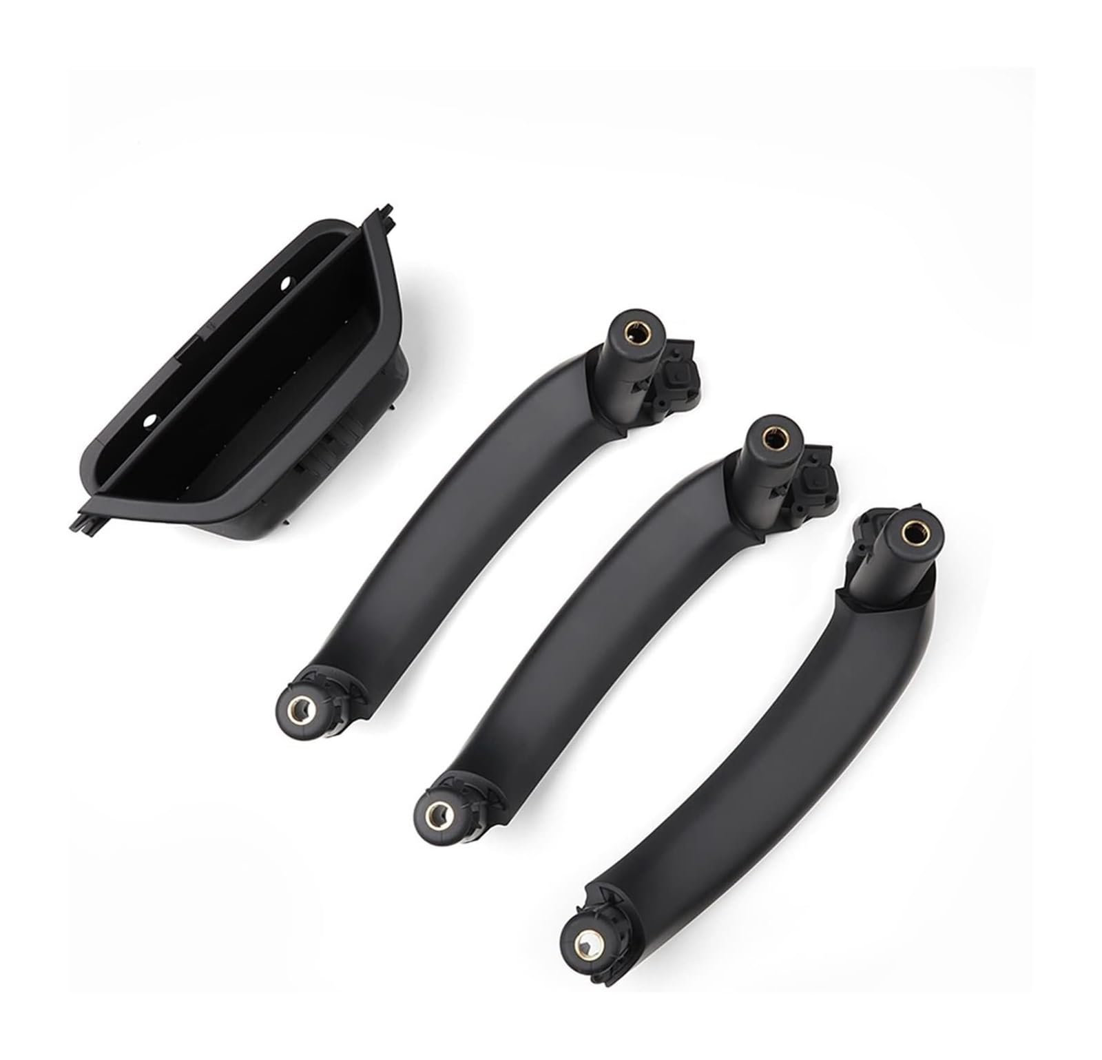 Auto Innen Türgriff Für B&MW X3 X4 F25 F26 2010-2017 4 Stück LHD Auto Links Rechts Innentürverkleidung Griff Pull Trim Cover(Carbon Fiber 4pcs) von YADLIUASA