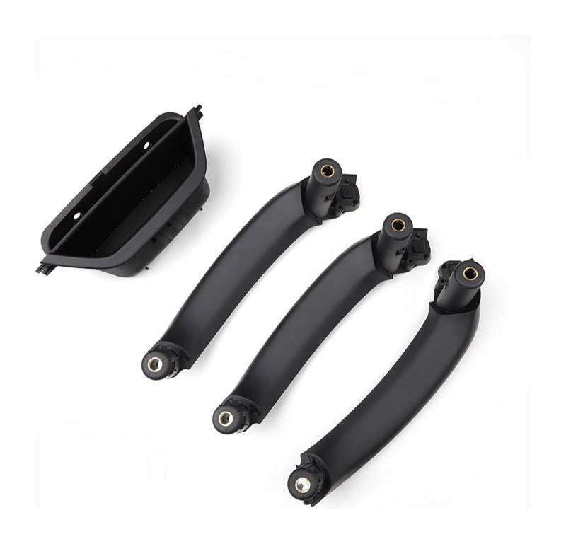 Auto Innen Türgriff Für B&MW X3 X4 F25 F26 2010-2017 4 Stück LHD Auto Links Rechts Innentürverkleidung Griff Pull Trim Cover(Carbon Fiber 4pcs) von YADLIUASA