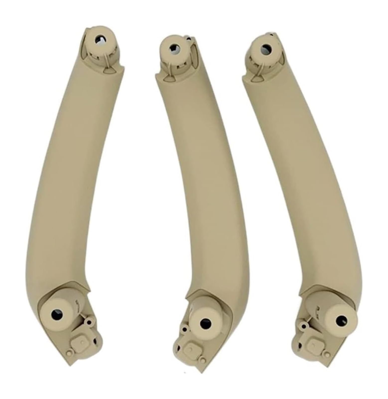 Auto Innen Türgriff Für B&MW X3 X4 F25 F26 2010–2017 LHD RHD Auto Links Vorne Innentürgriff Panel Pull Trim Cover Zubehör(Lhd 3pcs Set Beige) von YADLIUASA