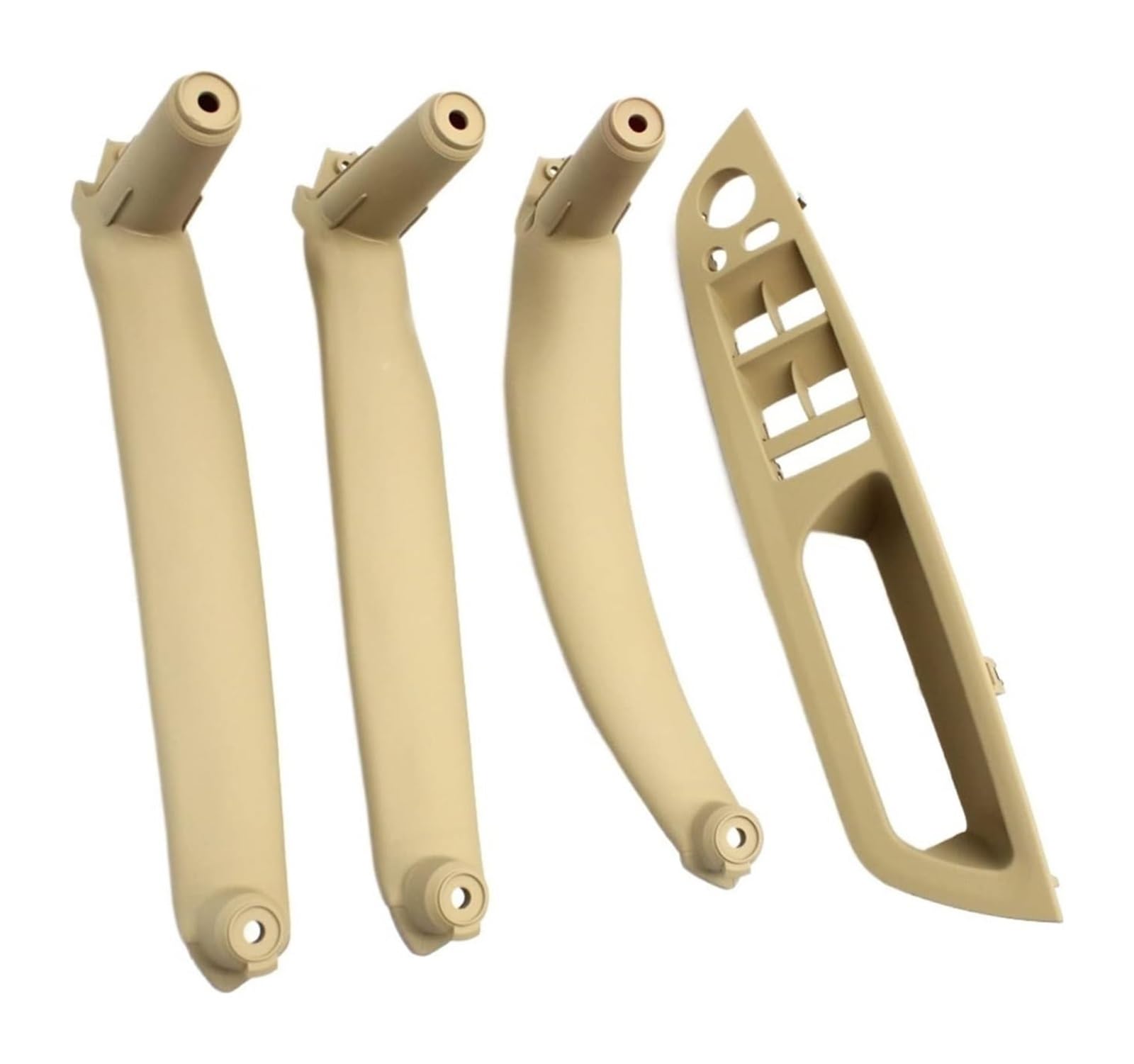 Auto Innen Türgriff Für B&MW X5 X6 E70 E71 E72 2007-2013 RHD Rechtslenker Innentür Armlehne Zuggriff Komplettset(RHD Beige 4pcs) von YADLIUASA