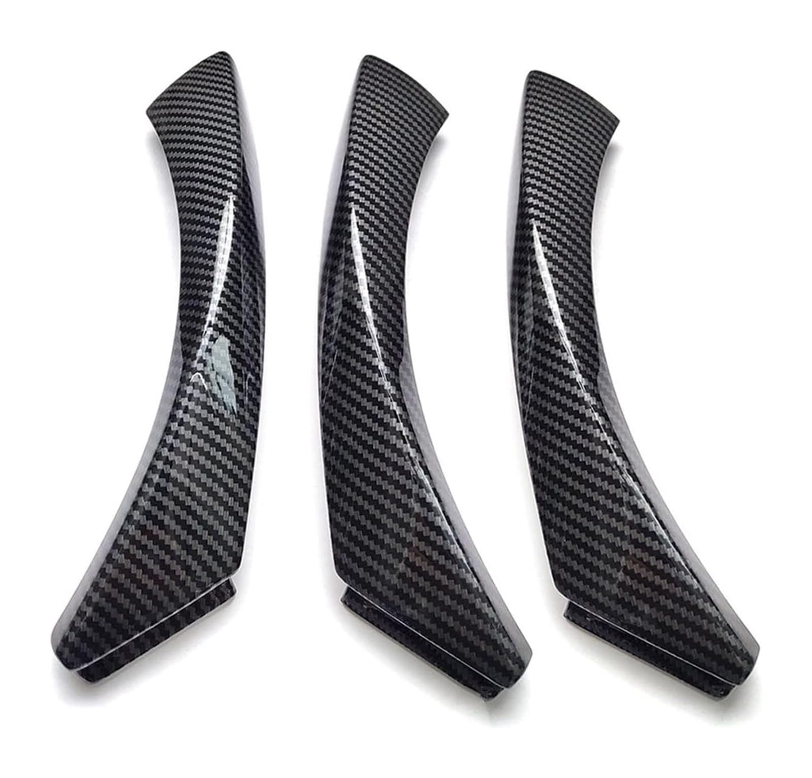 Auto Innen Türgriff Für BM&W 5 Series G30 G31 G38 F90 2017–2021 4 Stück Auto-Innentürgriff-Zierleiste(Lhd Cover 3pcs Set) von YADLIUASA