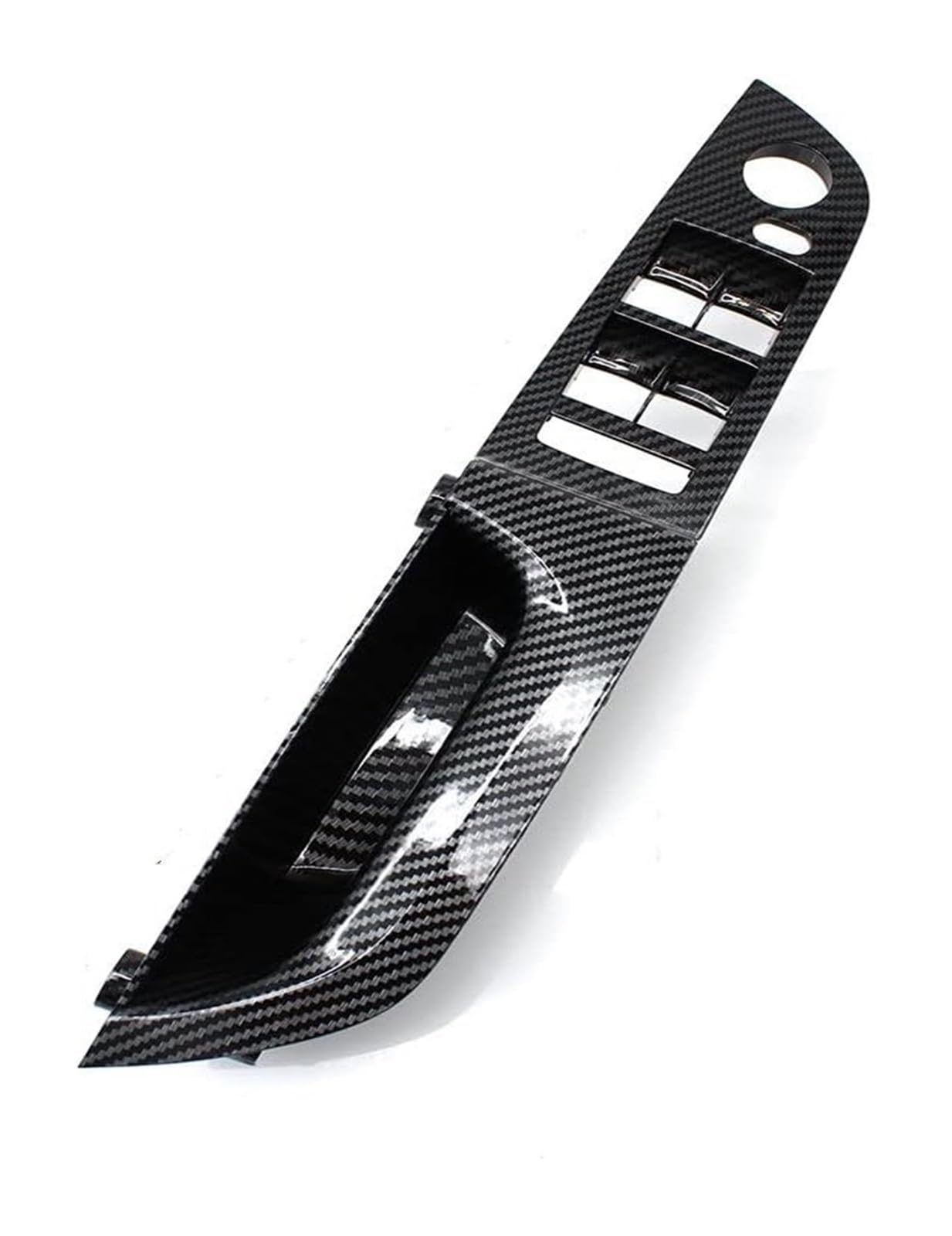 Auto Innen Türgriff Für BM&W 5 Series G30 G31 G38 F90 2017–2021 4 Stück Auto-Innentürgriff-Zierleiste(Lhd Low 35.5cm) von YADLIUASA