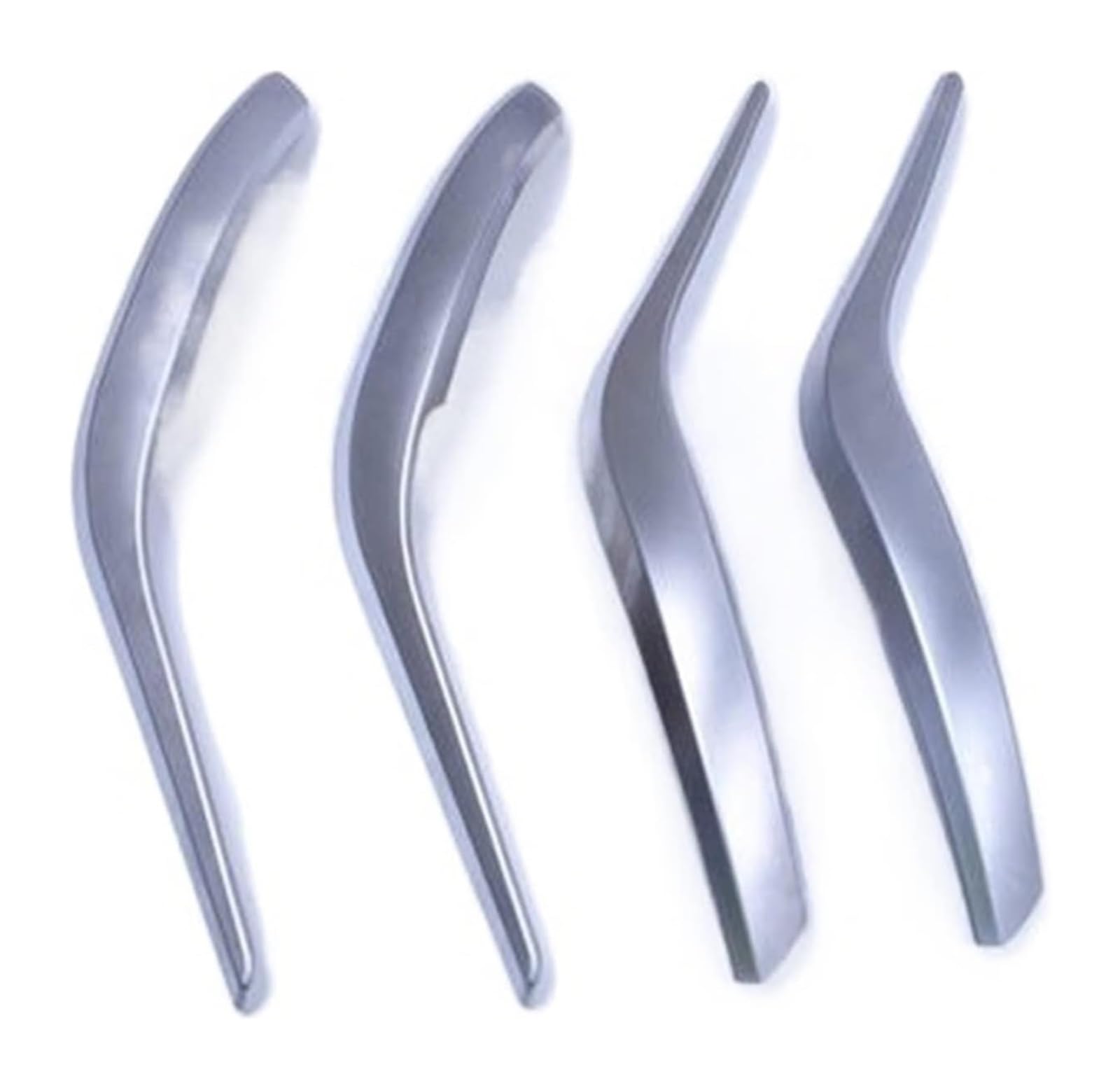 Auto Innen Türgriff Für BM&W X1 E84 2010-2016 Links Rechts Innen Tür Griff Bar Pull Trim Abdeckung Vorne Hinten Innen Teile(Silver 4 Pcs) von YADLIUASA