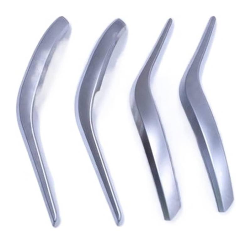 Auto Innen Türgriff Für BM&W X1 E84 2010-2016 Links Rechts Innen Tür Griff Bar Pull Trim Abdeckung Vorne Hinten Innen Teile(Silver 4 Pcs) von YADLIUASA