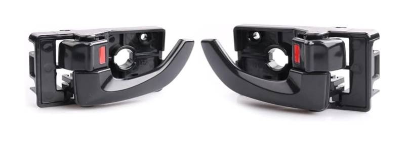 Auto Innen Türgriff Für Civic 2016-2020 Abs Tür Armlehne Panel Tür Schüssel Dekoration Rahmen Aufkleber Auto Zubehör(Rear Pair 2 Pcs) von YADLIUASA