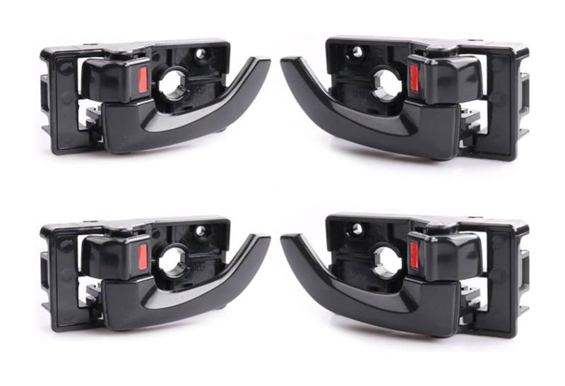 Auto Innen Türgriff Für Hyundai Für Tucson 2005 2006 2007 2008 2009 Innen Griff Knopf Links Rechts Auto Innen Griff(4 Doors Pair 4 Pcs) von YADLIUASA