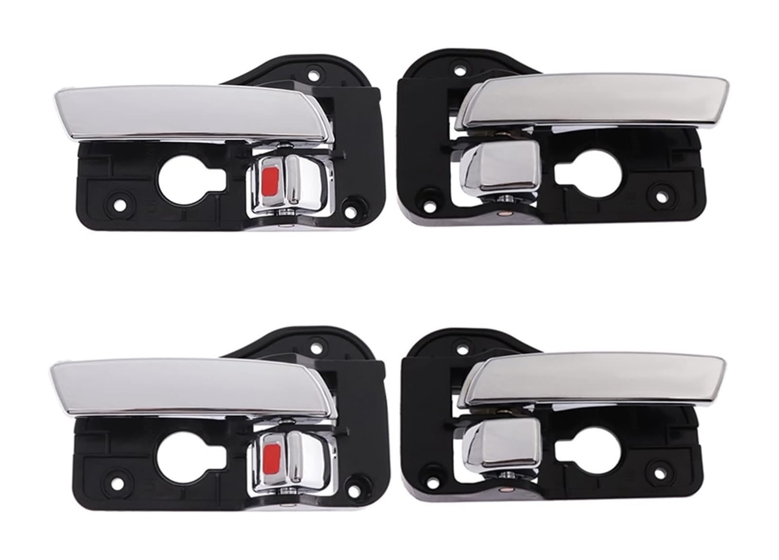 Auto Innen Türgriff Für KIA Für Carens Für Rondo 2007-2013 Links Rechts Türgriff Innen Tür Pull Griff Trim(Left Right 4pcs) von YADLIUASA