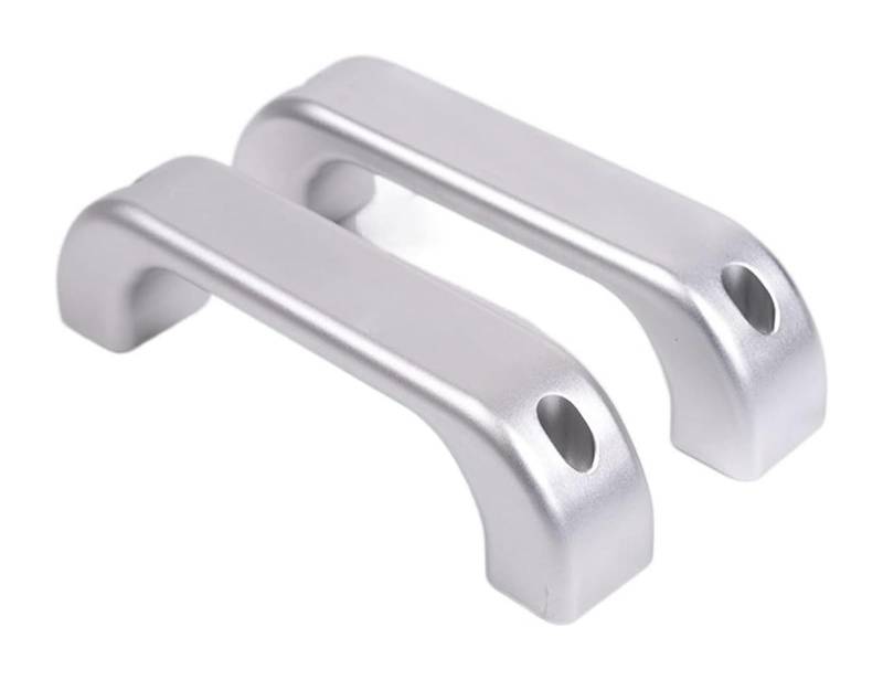 Auto Innen Türgriff Für Land Für Rover Für Defender 90 2014-2018 Auto Innen Tür Griff Zubehör Innere Tür Pull Griff Trim(Silver) von YADLIUASA