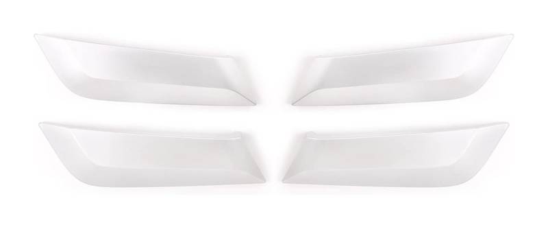 Auto Innen Türgriff Für Land Für Rover Für Freelander 2 2007-2015 4 Stücke Auto Innentür Armlehne Panel Griff Ziehen Aufkleber Ziehen Griff Trim(Silver) von YADLIUASA