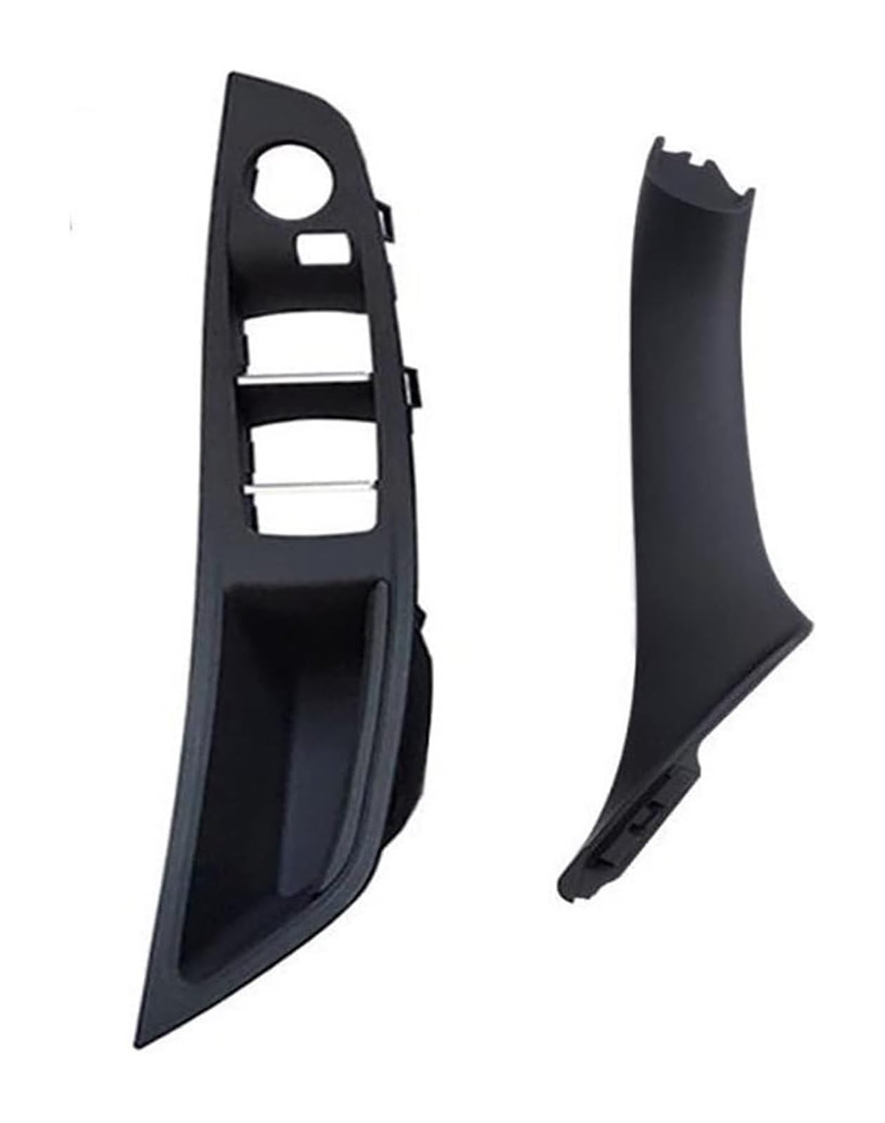 Auto Innen Türgriff Für M&ercedes Für B&ENZ G Klasse W463 2007-2018 Auto Innentürgriff Innentürgriff Griffverkleidung(Black Lhd 2pcs) von YADLIUASA
