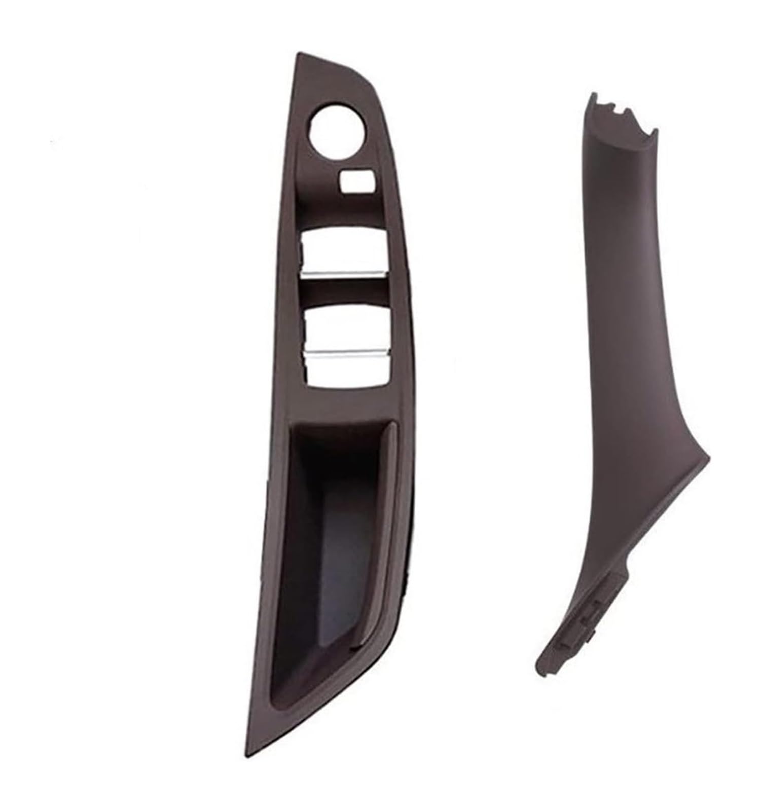 Auto Innen Türgriff Für M&ercedes Für B&ENZ G Klasse W463 2007-2018 Auto Innentürgriff Innentürgriff Griffverkleidung(Moka Lhd 2pcs) von YADLIUASA